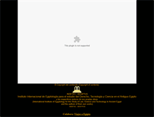 Tablet Screenshot of egiptologia.info